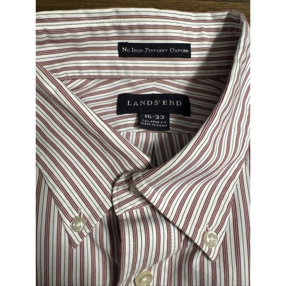 Men's BUNDLE 9-Long Sleeve Button Downs, 1-Sh Sleeve, Sizes M, 15-15.5, 16-16.5 - Picture 2 of 12